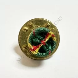 Rosette de boutonnière officier de l'ordre du dévouement du Congo sur pin's