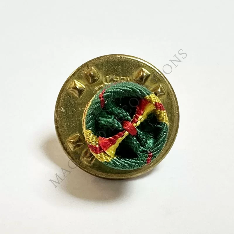 Rosette de boutonnière officier de l'ordre du dévouement du Congo sur pin's