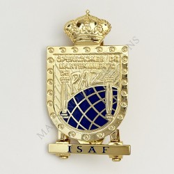 insigne des opérations du maintien de la paix Espagne (ISAF) avers