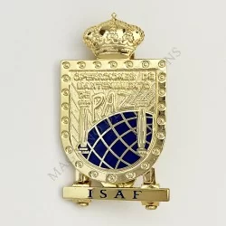 insigne des opérations du maintien de la paix Espagne (ISAF) avers