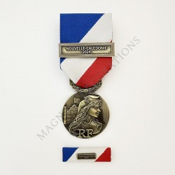 PACK "Nouvelle-Calédonie 2024" DE LA MEDAILLE DE LA SECURITE INTERIEURE CLASSE BRONZE