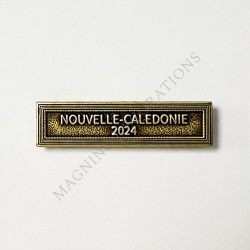 AGRAFE NOUVELLE-CALEDONIE 2024 CLASSE BRONZE