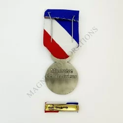 PACK VIOLENCES URBAINES DE LA MEDAILLE DE LA SECURITE INTERIEURES CLASSE ARGENT REVERS