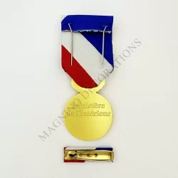 PACK VIOLENCES URBAINES DE LA MEDAILLE DE LA SECURITE INTERIEURES CLASSE OR REVERS