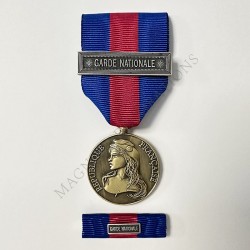 Pack médaille des réservistes volontaires de la défense et de la sécurité intérieure, classe bronze