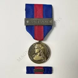 Pack médaille des réservistes volontaires de la défense et de la sécurité intérieure, classe bronze