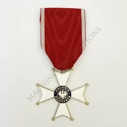 ORDRE POLONIA RESTITUTA AU GRADE DE CHEVALIER ORDONNANCE AVERS
