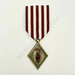 MEDAILLE DES BLESSES DU LIBAN ORDONNANCE AVERS