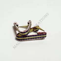 Lot de 2 fixe-rubans de la médaille de la gendarmerie