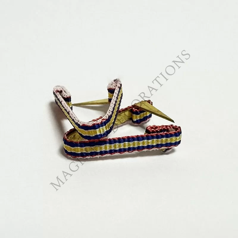 Lot de 2 fixe-rubans de la médaille de la gendarmerie