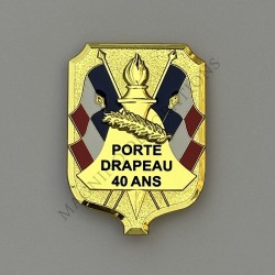 INSIGNE PORTE-DRAPEAUX 40...