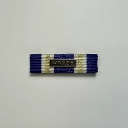 BARRETTE DIXMUDE OTAN ARTICLE 5 2 TRAITS OR