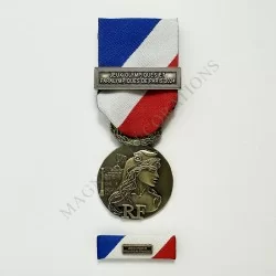 PACK JEUX OLYMPIQUES ET PARALYMPIQUES DE PARIS 2024 MEDAILLE DE LA SECURITE INTERIEURE CLASSE BRONZE