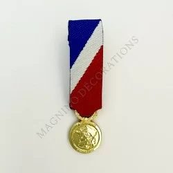 Médaille de l'administration territoriale de l'état classe or réduction avers