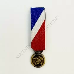 Médaille de l'administration territoriale de l'état classe bronze réduction