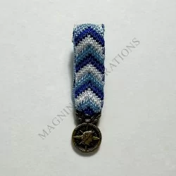 Médaille de l'engagement ultramarin classe bronze réduction avers