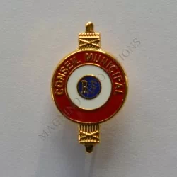 Pin's conseil municipal