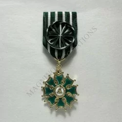 Médaille Officier de l'Ordre des Arts et des lettres, vermeil avers