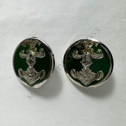 INSIGNES DE COLLET ABC CHARS DE COMBAT