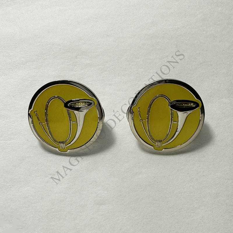 INSIGNES DE COLLET CHASSEURS