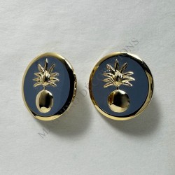 INSIGNES DE COLLET ECOLE MILITAIRE