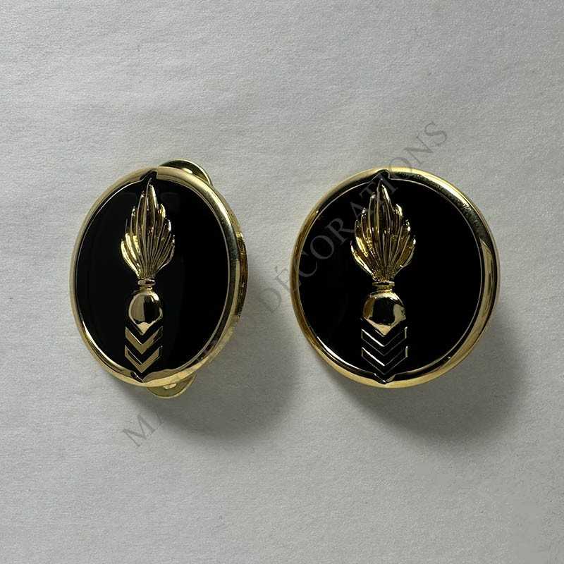 INSIGNES DE COLLET GENIE CTA