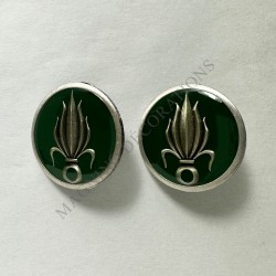 INSIGNES DE COLLET LEGION ETRANGERE CAVALERIE