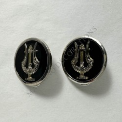 INSIGNES DE COLLET MUSIQUE MILITAIRE