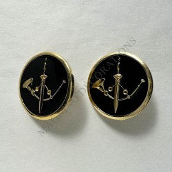 INSIGNES DE COLLET POSTE AUX ARMEES