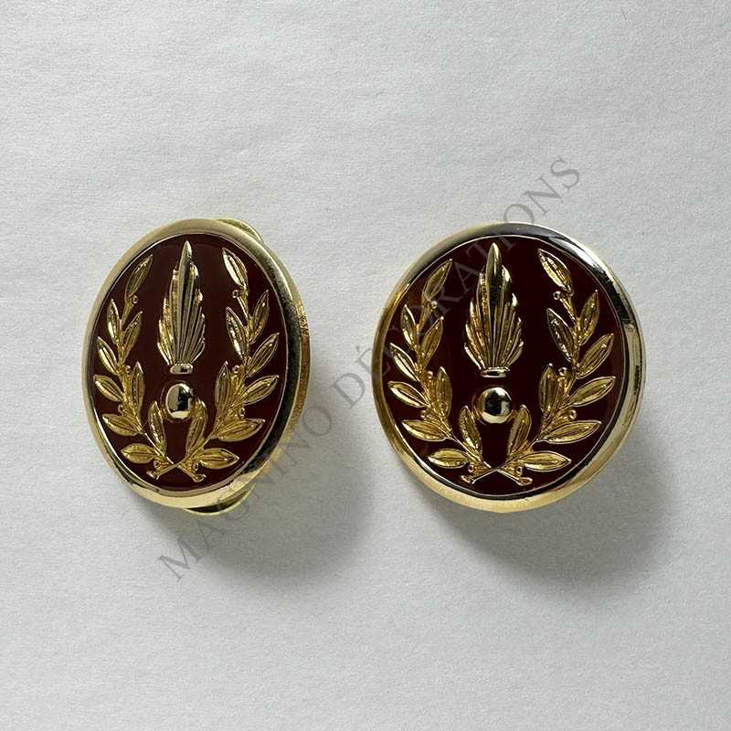 INSIGNES DE COLLET SERVICE DE SANTE CTA