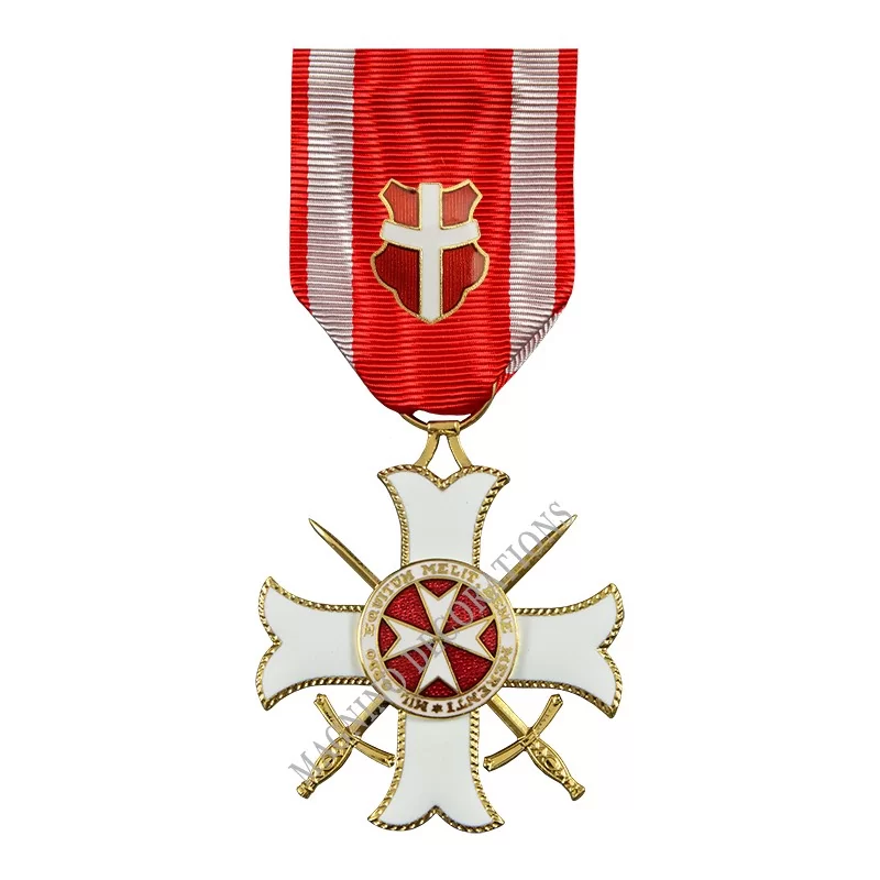 CROIX D'OFFICIER DU MERITE DE MALTE, A TITRE MILITAIRE - 110534 - Achetez votre CROIX D'OFFICIER DU MERITE DE MALTE, A TITRE MIL