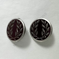 INSIGNES DE COLLET SERVICE DE SANTE VETERINAIRE AVERS