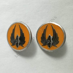 INSIGNES DE COLLET TRAIN BOMAP AVERS
