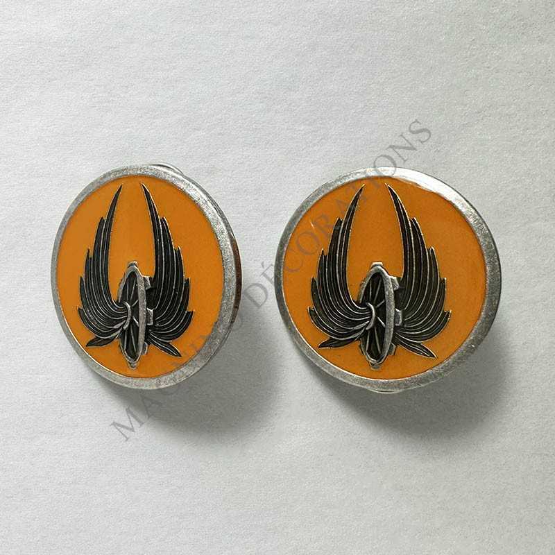 INSIGNES DE COLLET TRAIN BOMAP AVERS