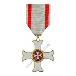 CROIX DE CHEVALIER DU MERITE DE MALTE, A TITRE CIVIL