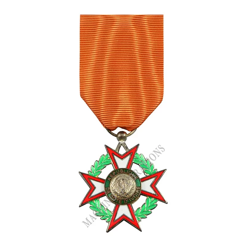 CHEVALIER DE L'ORDRE NATIONAL DE LA REPUBLIQUE DE COTE D'IVOIRE - 110428 - Achetez votre CHEVALIER DE L'ORDRE NATIONAL DE LA REP