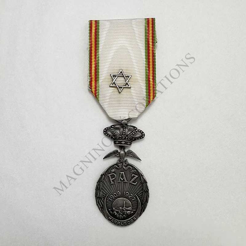 COMMEMORATIVE DE LA PAIX DU MAROC, ESPAGNE AVERS