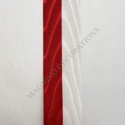COUPE DE RUBAN MEDAILLE D'HONNEUR DE MONACO CLASSE BRONZE 37 MM