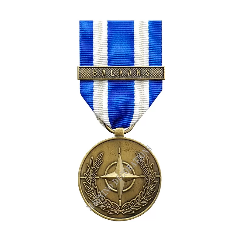 MEDAILLE OTAN BALKANS - 110356 - Achetez votre MEDAILLE OTAN BALKANS - Magnino Décorations - Vente de Médailles et Décorations -