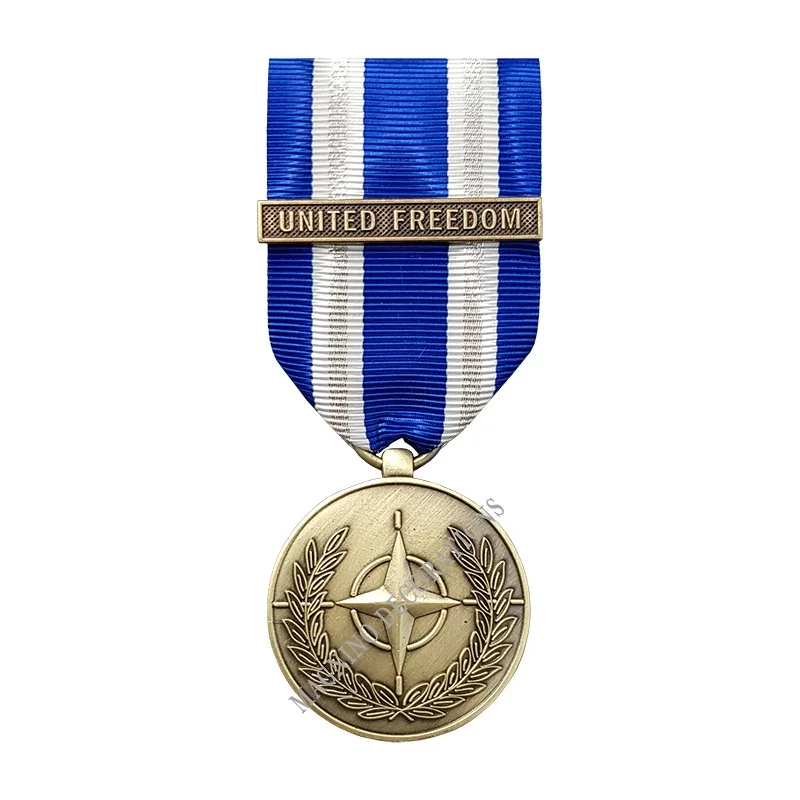 MEDAILLE OTAN UNITED FREEDOM - 110744 - Achetez votre MEDAILLE OTAN UNITED FREEDOM - Magnino Décorations - Vente de Médailles et