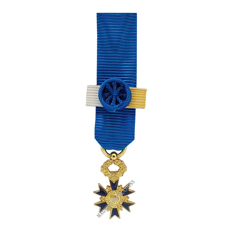 médaille réduction, Grand Officier de l'Ordre National du Mérite, Bronze Doré - 120375 - Achetez votre médaille réduction, Grand