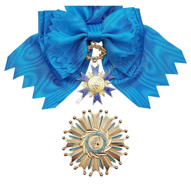 Grand Croix de l'Ordre National du Mérite, Ordonnance, Bronze Doré - 110729 - Achetez votre Grand Croix de l'Ordre National du M