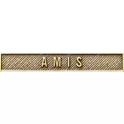 AGRAFE AMIS - 210259 - Achetez votre AGRAFE AMIS - Magnino Décorations - Vente de Médailles et Décorations - Magnino Décorations