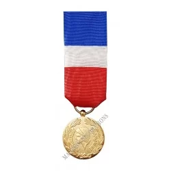 MEDAILLE D'HONNEUR DU PERSONNEL CIVIL DE LA DEFENSE 40 ANS EN BRONZE DORE - 110573 - Achetez votre MEDAILLE D'HONNEUR DU PERSONN